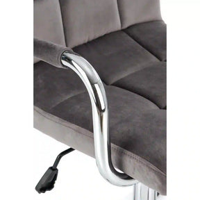 Scaun birou HOUSTON OCN-35964, gri/crom