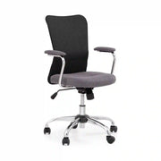 Scaun birou HOUSTON OCN-35967, negru/gri/crom