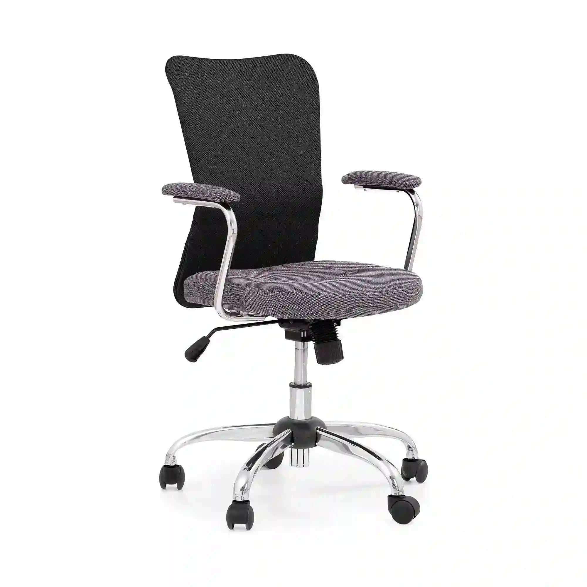 Scaun birou HOUSTON OCN-35967, negru/gri/crom