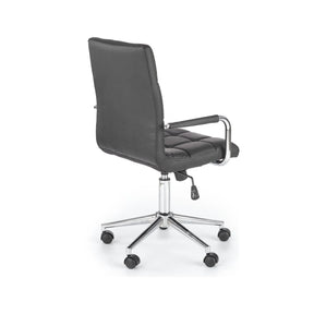 Scaun birou HOUSTON OCN-35974, gri inchis/crom