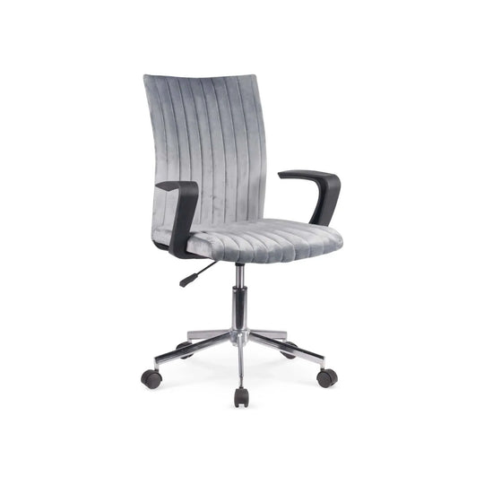 Scaun birou HOUSTON OCN-35975, gri/negru/crom