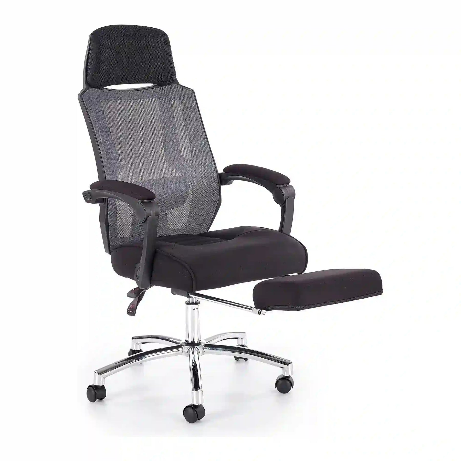 Scaun birou HOUSTON OCN-35979, negru/crom