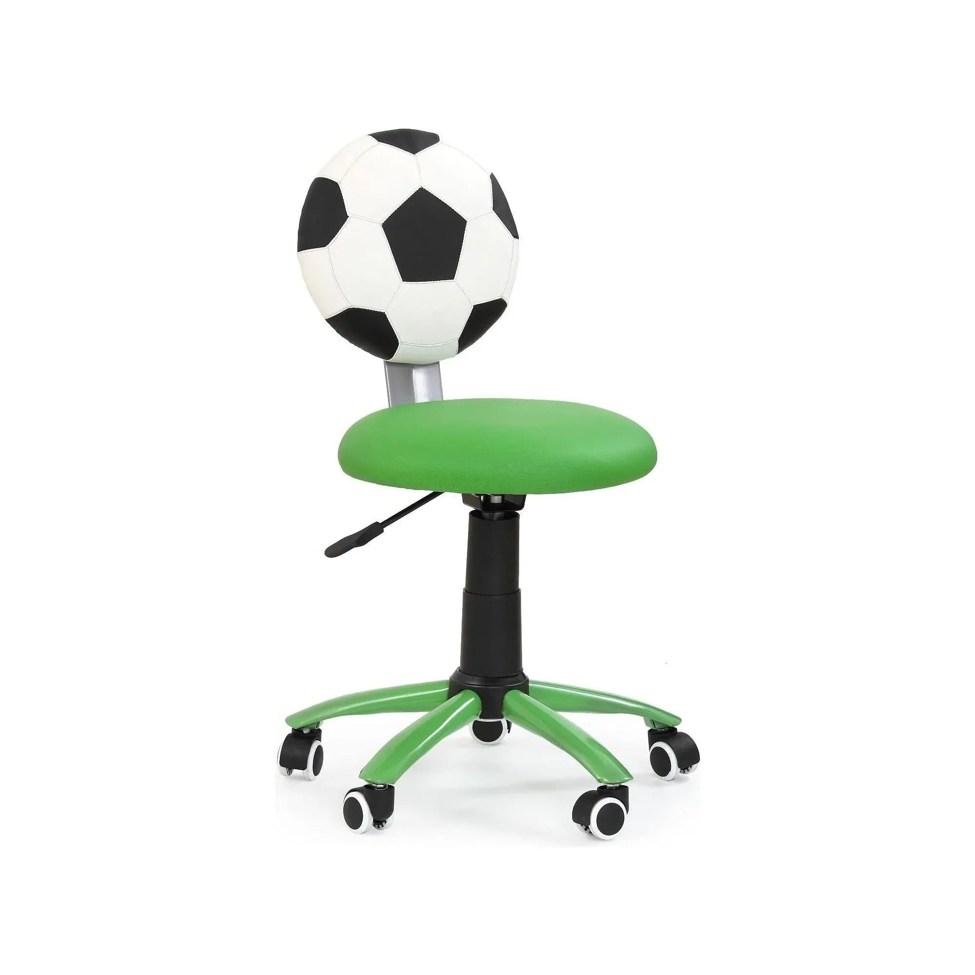 Scaun birou HOUSTON OCN-36011, verde/alb/negru