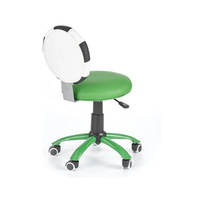 Scaun birou HOUSTON OCN-36011, verde/alb/negru