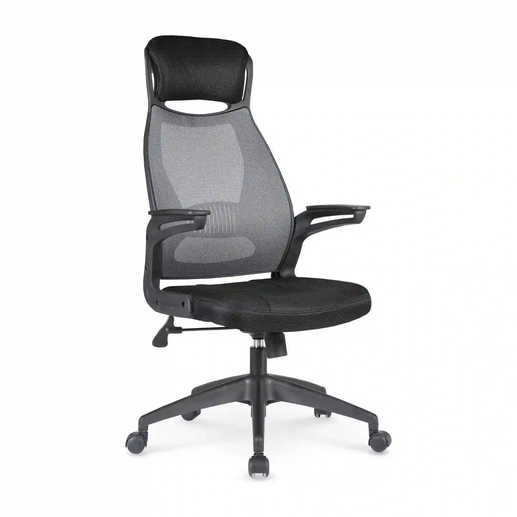 Scaun birou HOUSTON OCN-36021, negru/gri
