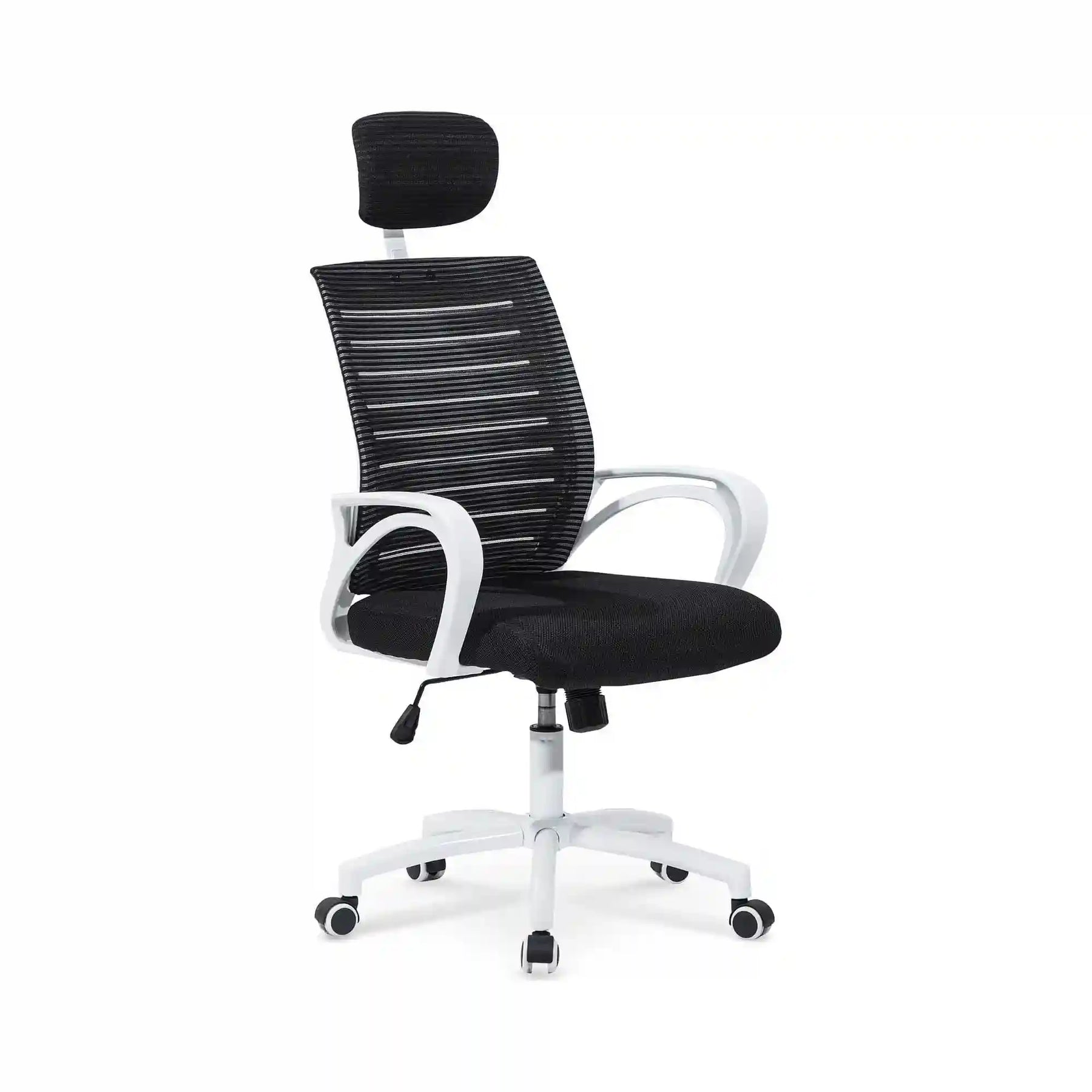 Scaun birou HOUSTON OCN-36023, negru/alb