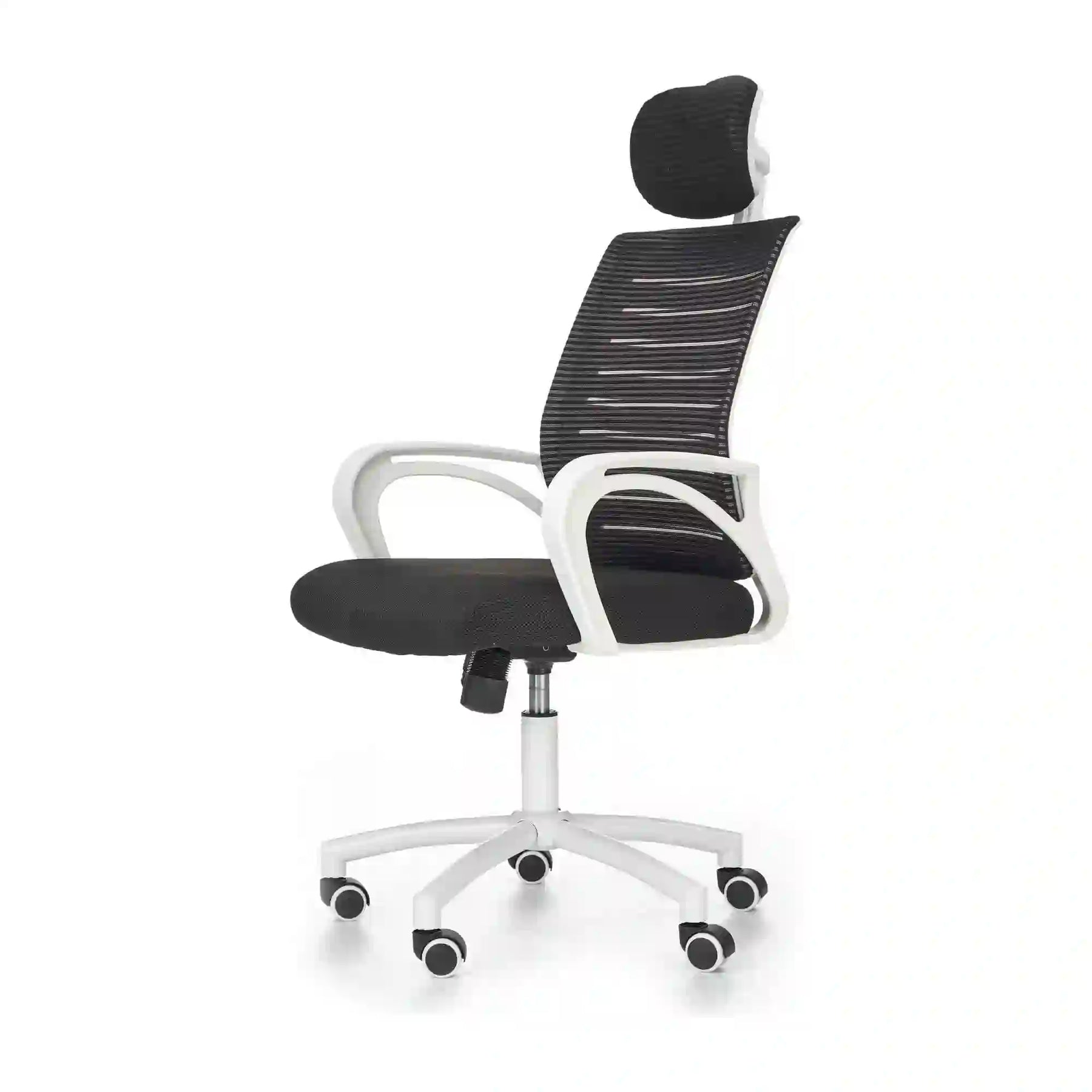 Scaun birou HOUSTON OCN-36023, negru/alb