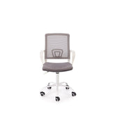 Scaun birou HOUSTON OCN-36039, gri/alb