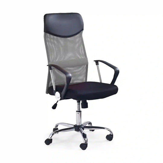 Scaun birou HOUSTON OCN-36043, gri/negru/crom