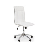 Scaun birou HOUSTON OCN-36054, alb