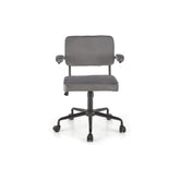 Scaun birou gri cu suport pentru brațe, ideal pentru birou modern – primabucata