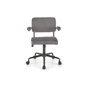 Scaun birou gri cu suport pentru brațe, ideal pentru birou modern – primabucata