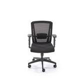 Scaun birou HOUSTON OCN-36064, negru