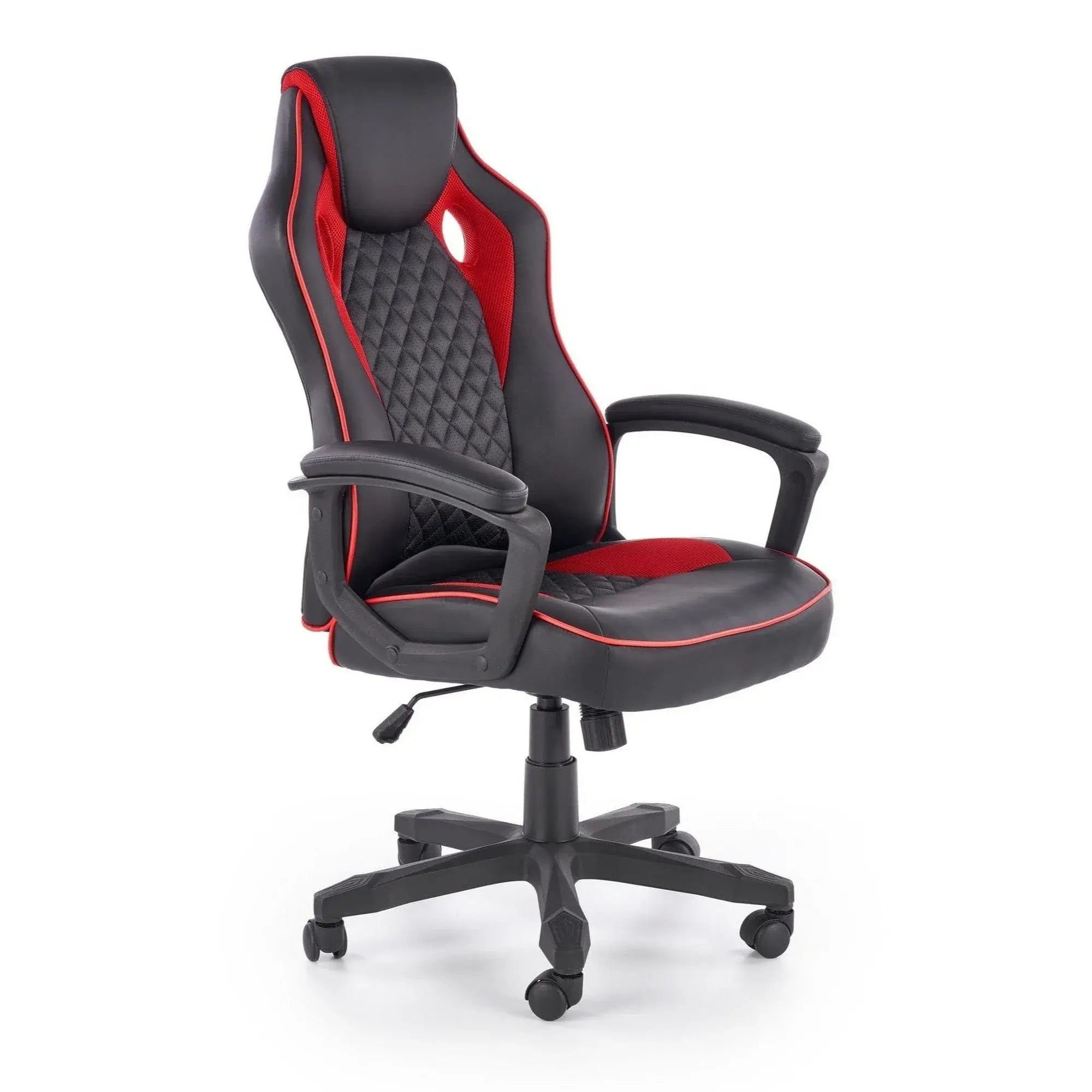 Scaun birou HOUSTON OCN-36079, negru/rosu