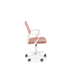 Scaun birou HOUSTON OCN-3608, roz/alb