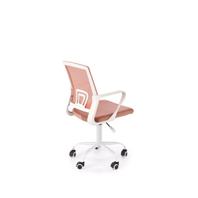 Scaun birou HOUSTON OCN-3608, roz/alb