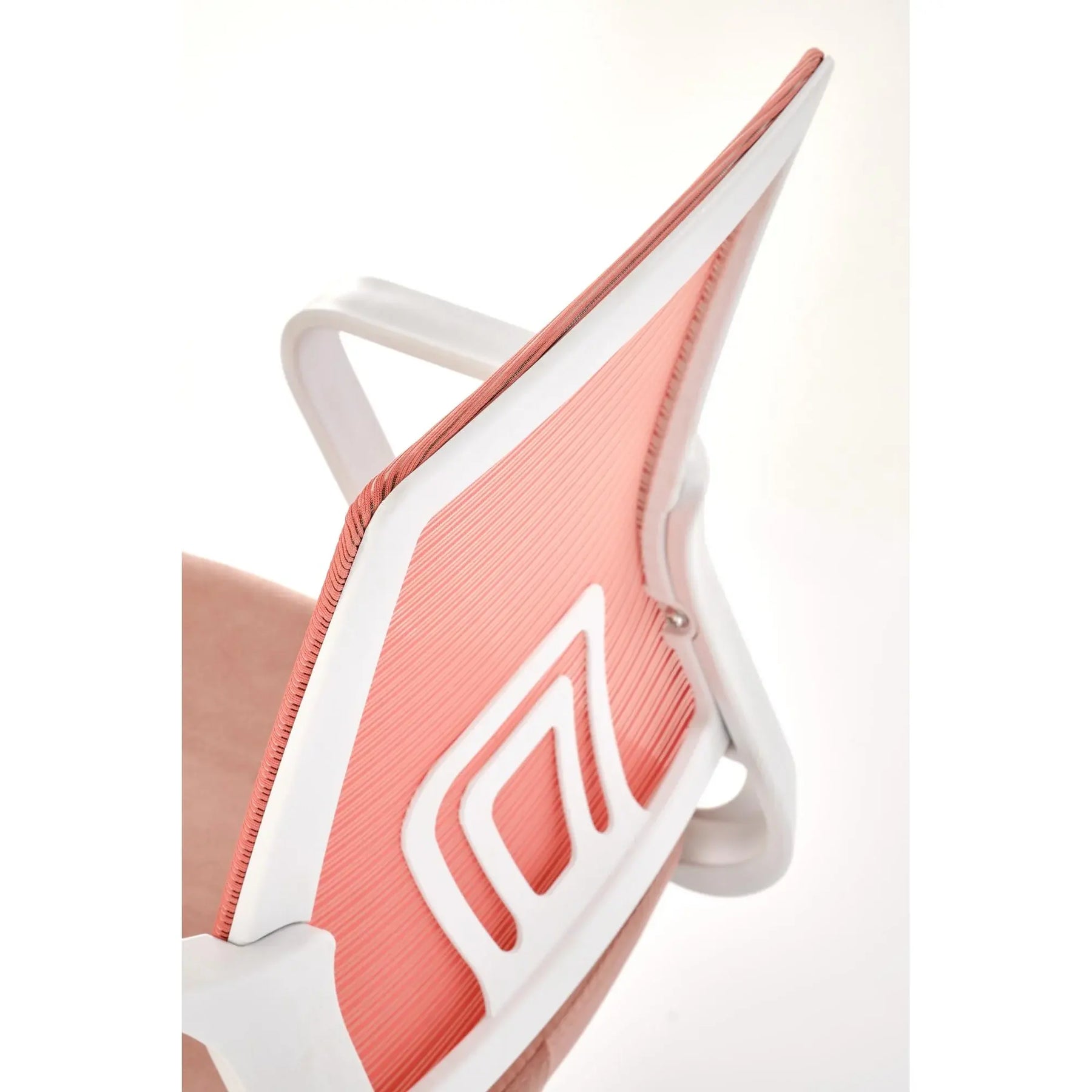 Scaun birou HOUSTON OCN-3608, roz/alb
