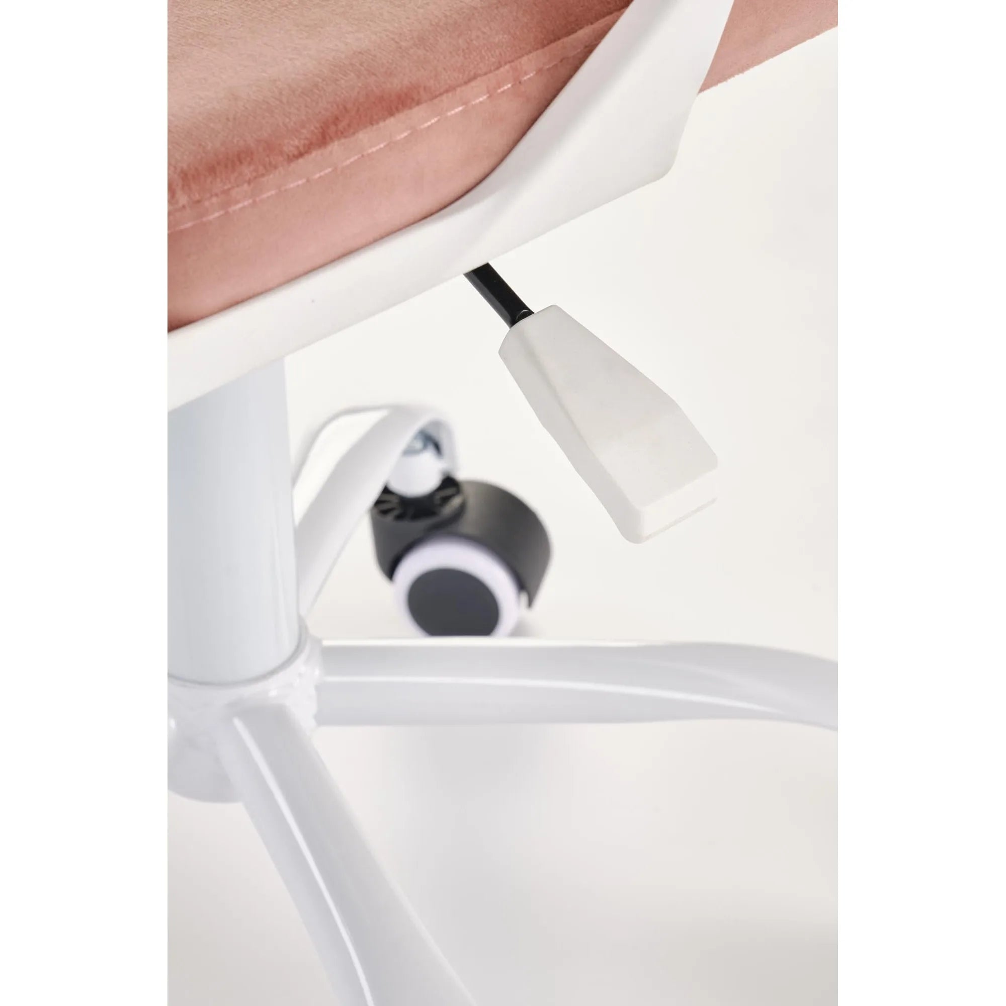 Scaun birou HOUSTON OCN-3608, roz/alb