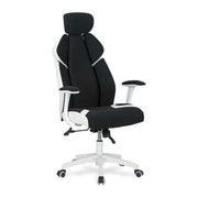 Scaun birou HOUSTON OCN-36089, negru/alb