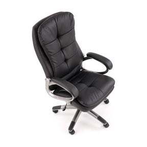 Scaun birou HOUSTON OCN-36098, negru/crom