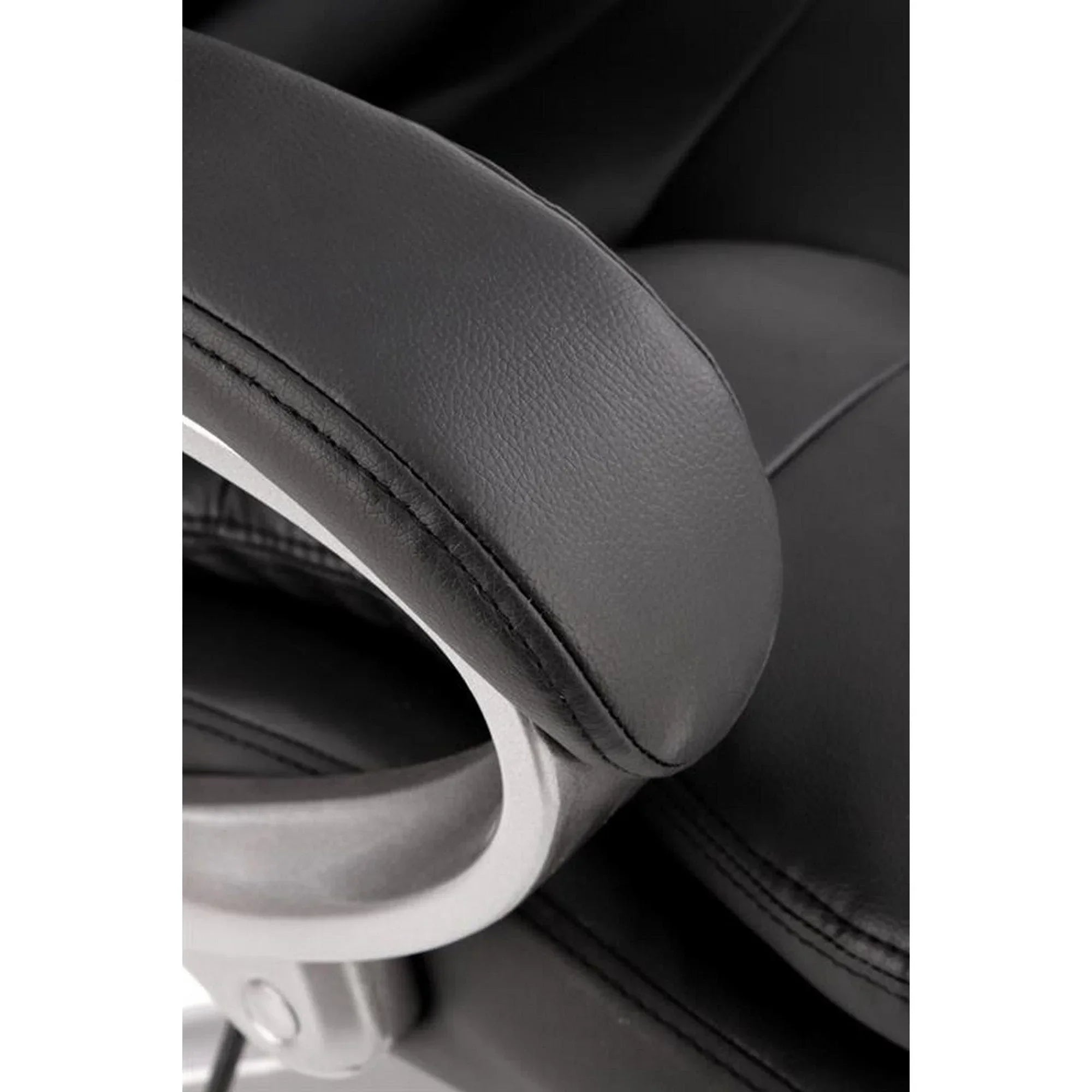 Scaun birou HOUSTON OCN-36098, negru/crom