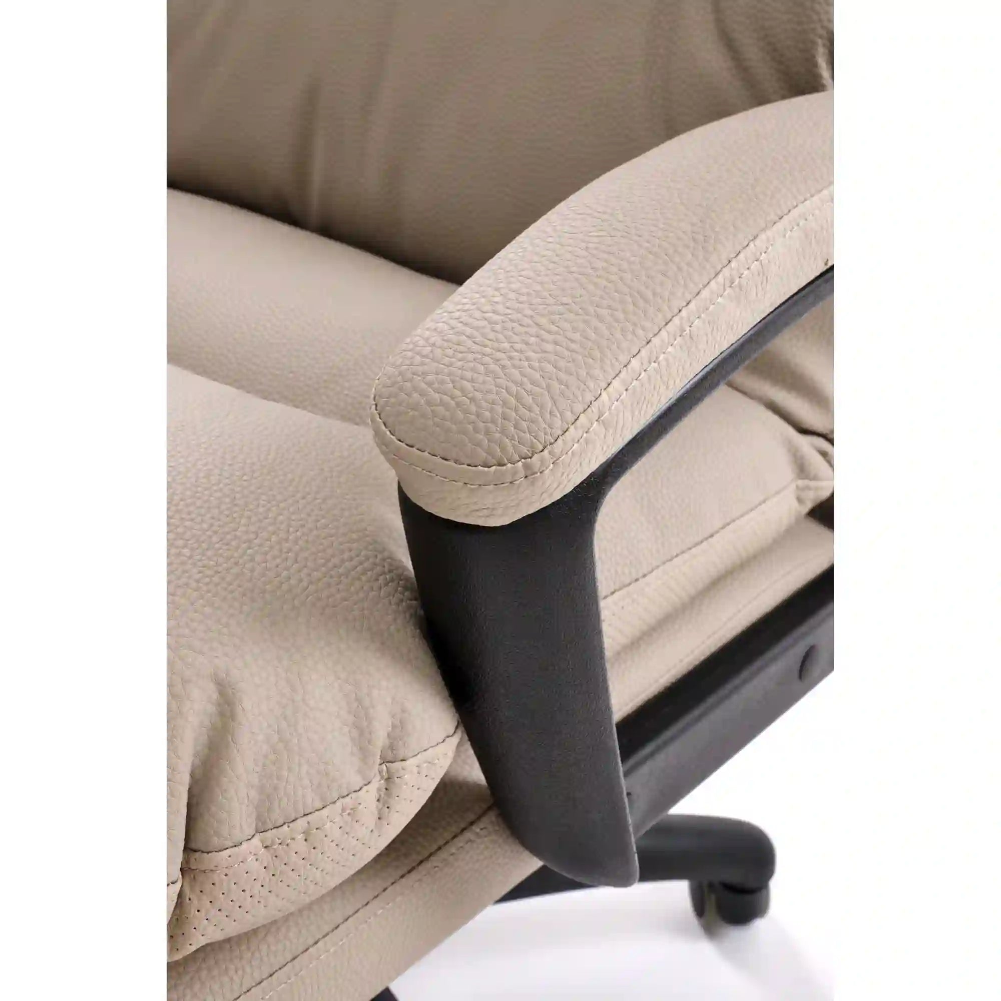 Scaun birou HOUSTON OCN-36105, bej/negru