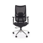 Scaun birou HOUSTON OCN-36117, negru/crom