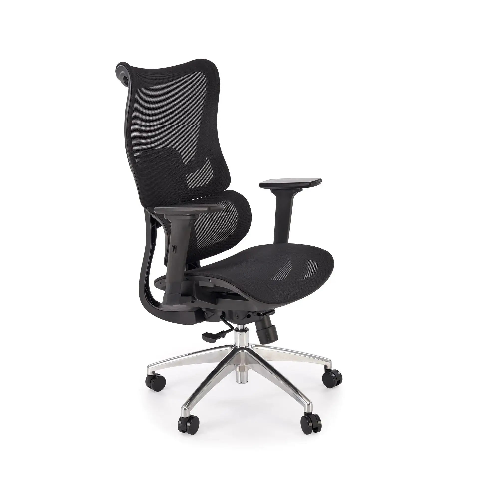 Scaun birou HOUSTON OCN-36117, negru/crom