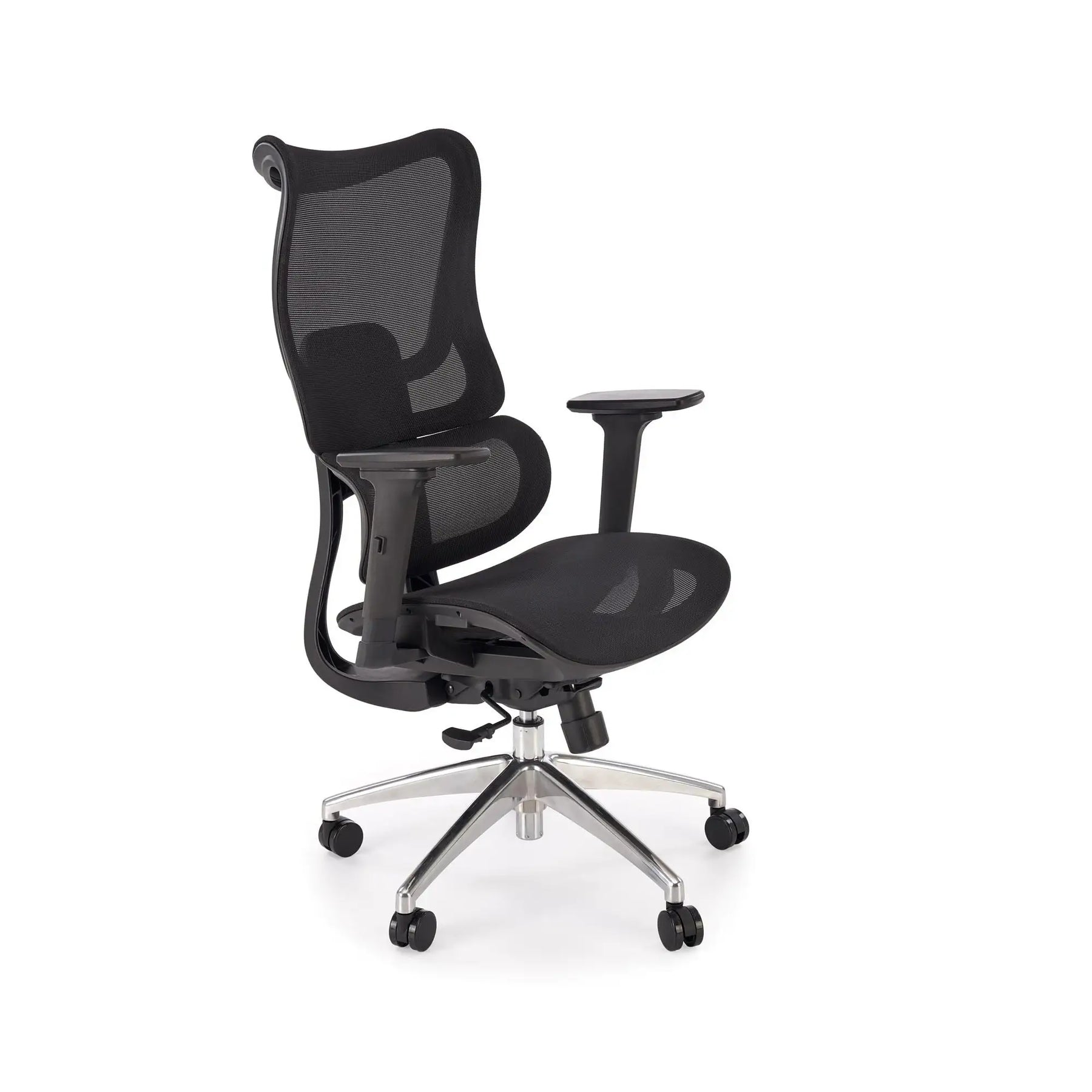 Scaun birou HOUSTON OCN-36117, negru/crom