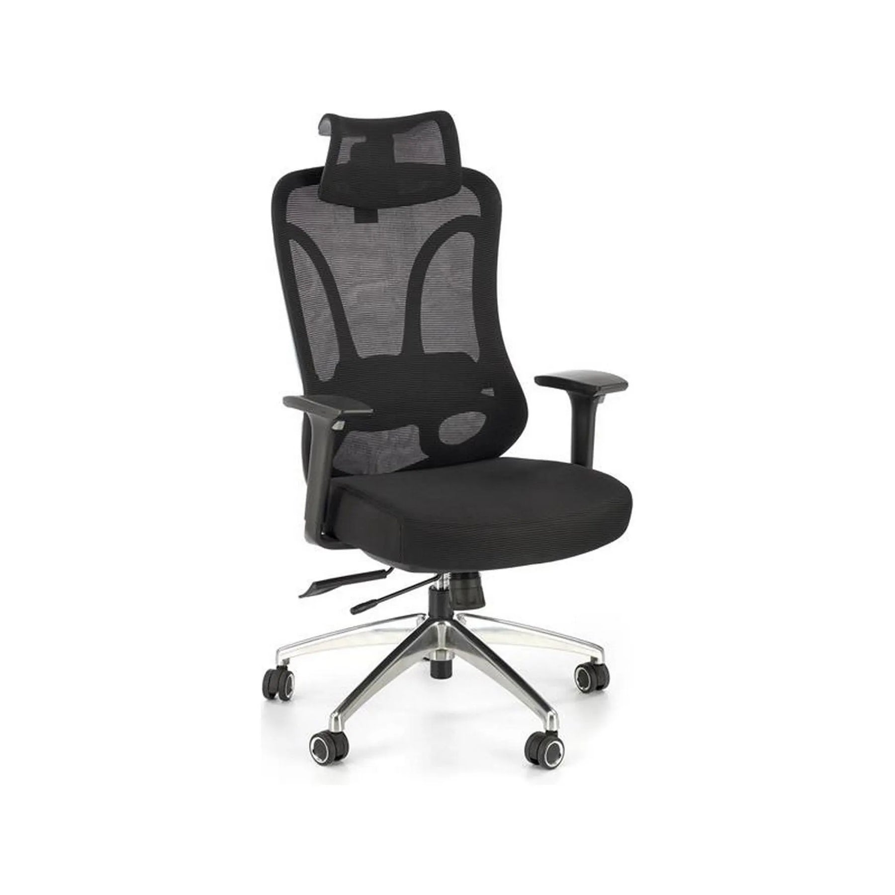 Scaun birou HOUSTON OCN-36119, negru/crom