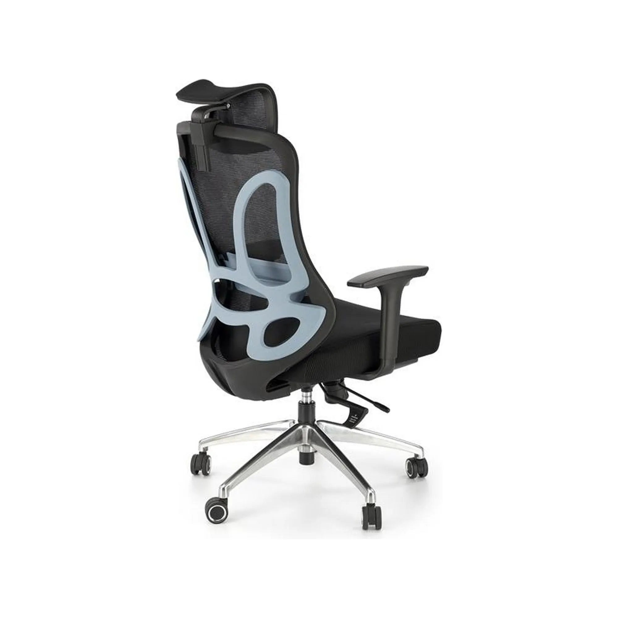 Scaun birou HOUSTON OCN-36119, negru/crom