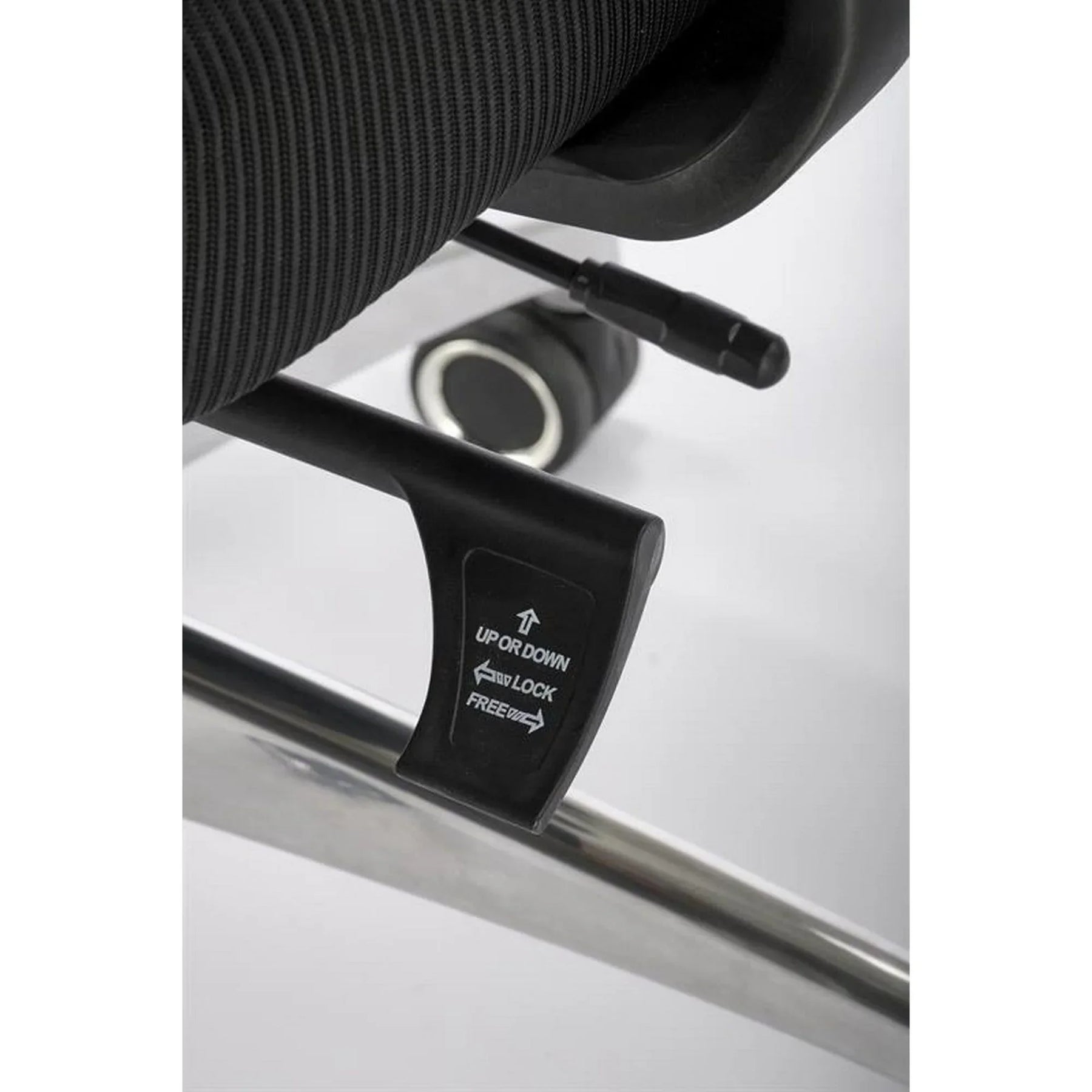 Scaun birou HOUSTON OCN-36119, negru/crom