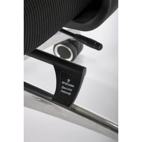 Scaun birou HOUSTON OCN-36119, negru/crom