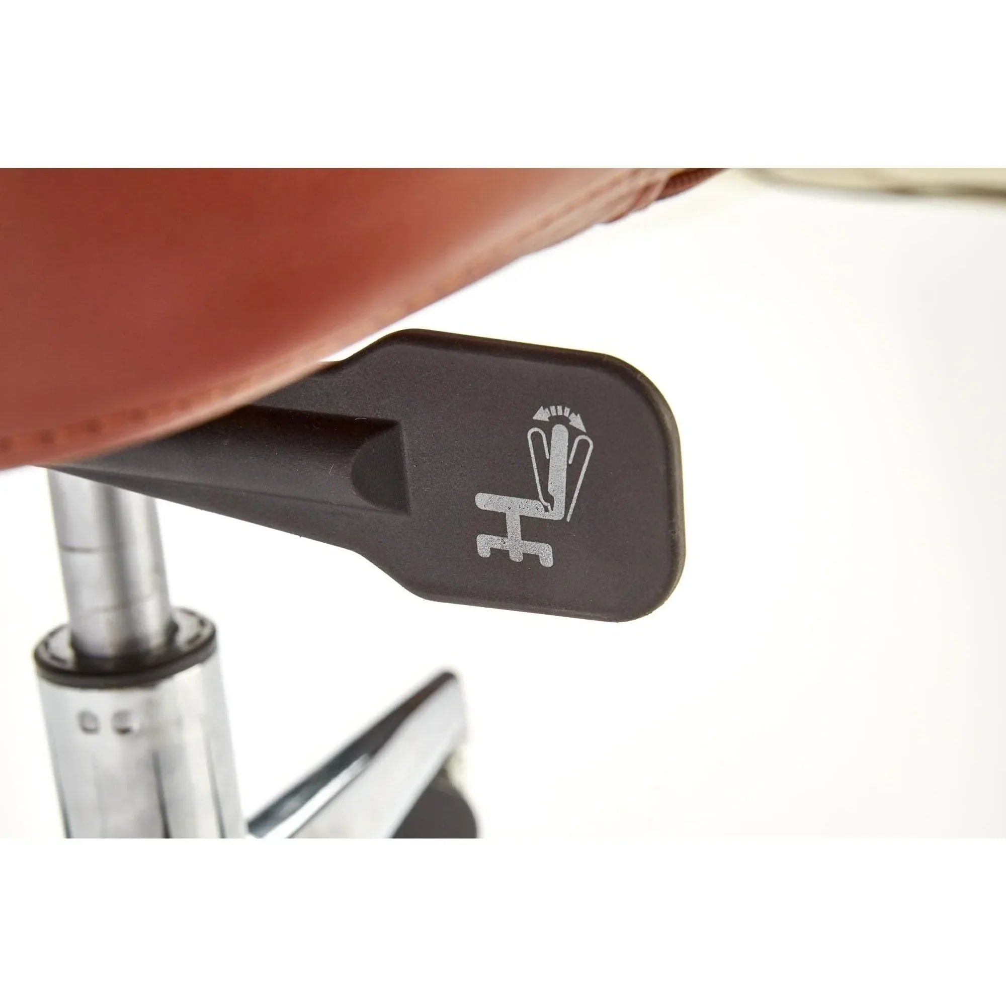 Scaun birou HOUSTON OCN-36122, maro/negru/crom