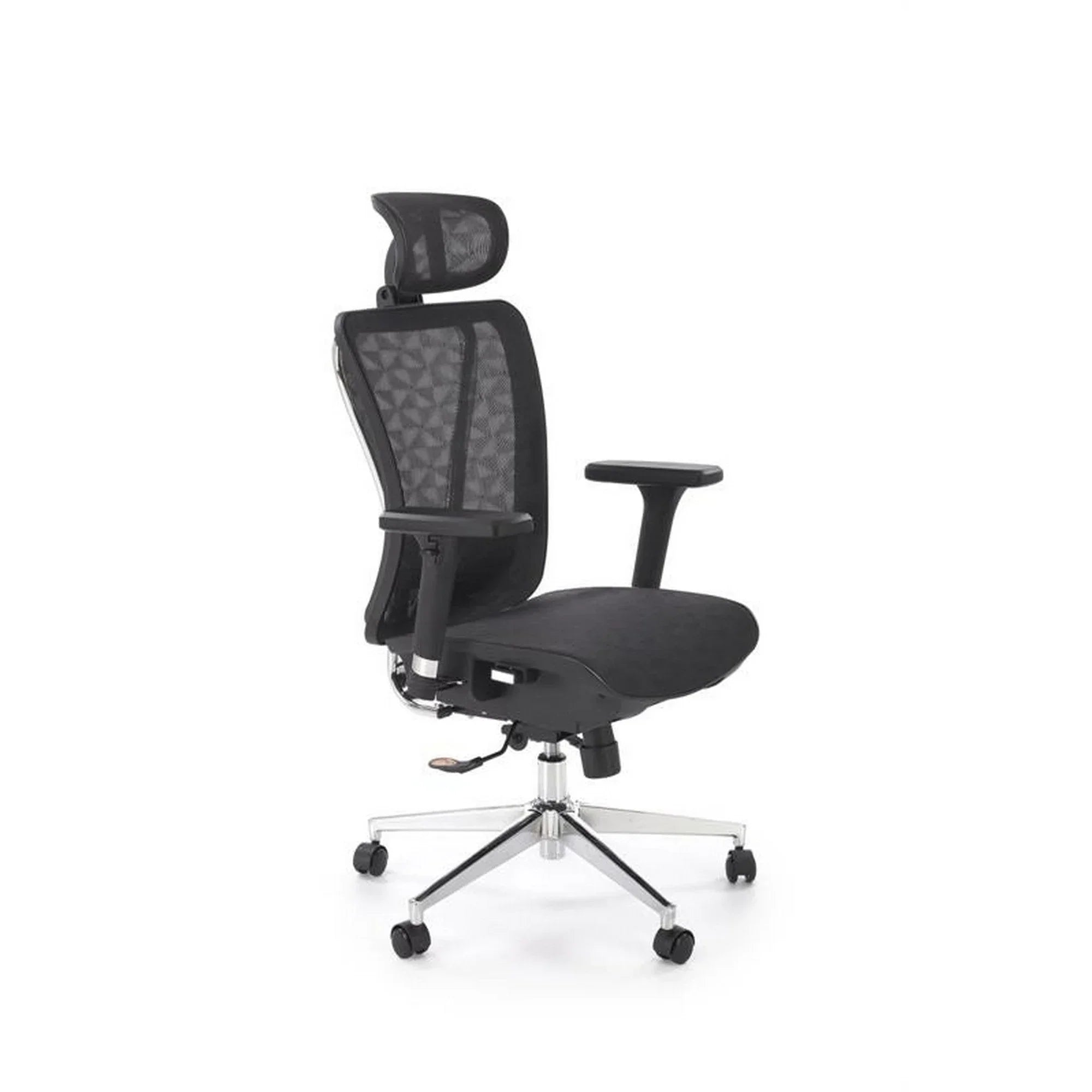 Scaun birou HOUSTON OCN-36123, negru/crom