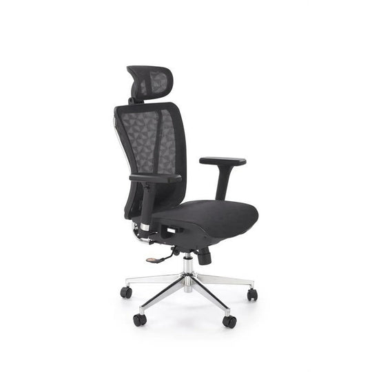 Scaun birou HOUSTON OCN-36123, negru/crom