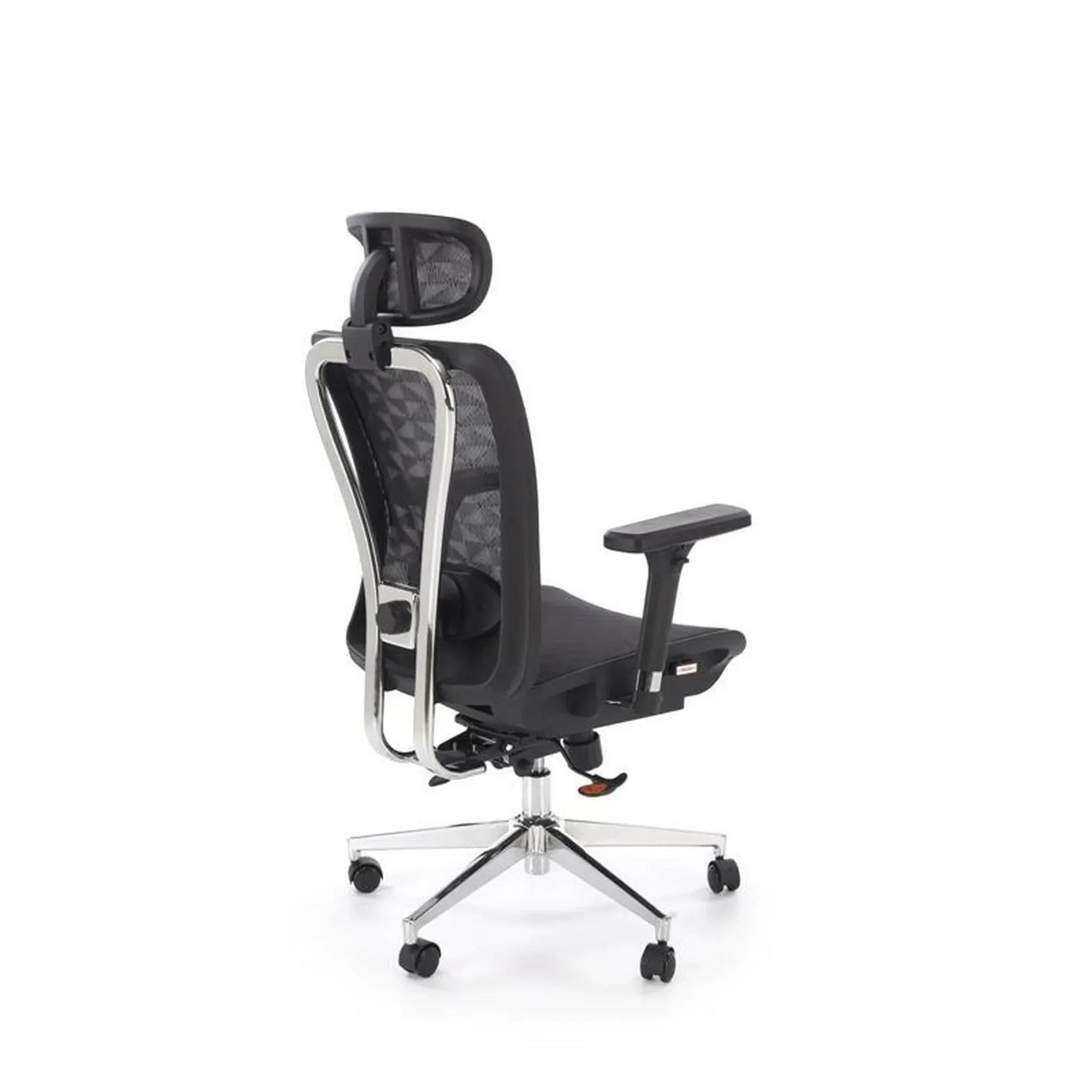 Scaun birou HOUSTON OCN-36123, negru/crom