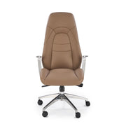 Scaun birou HOUSTON OCN-36125, cappuccino/crom