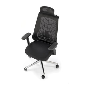 Scaun birou HOUSTON OCN-36126, negru/crom