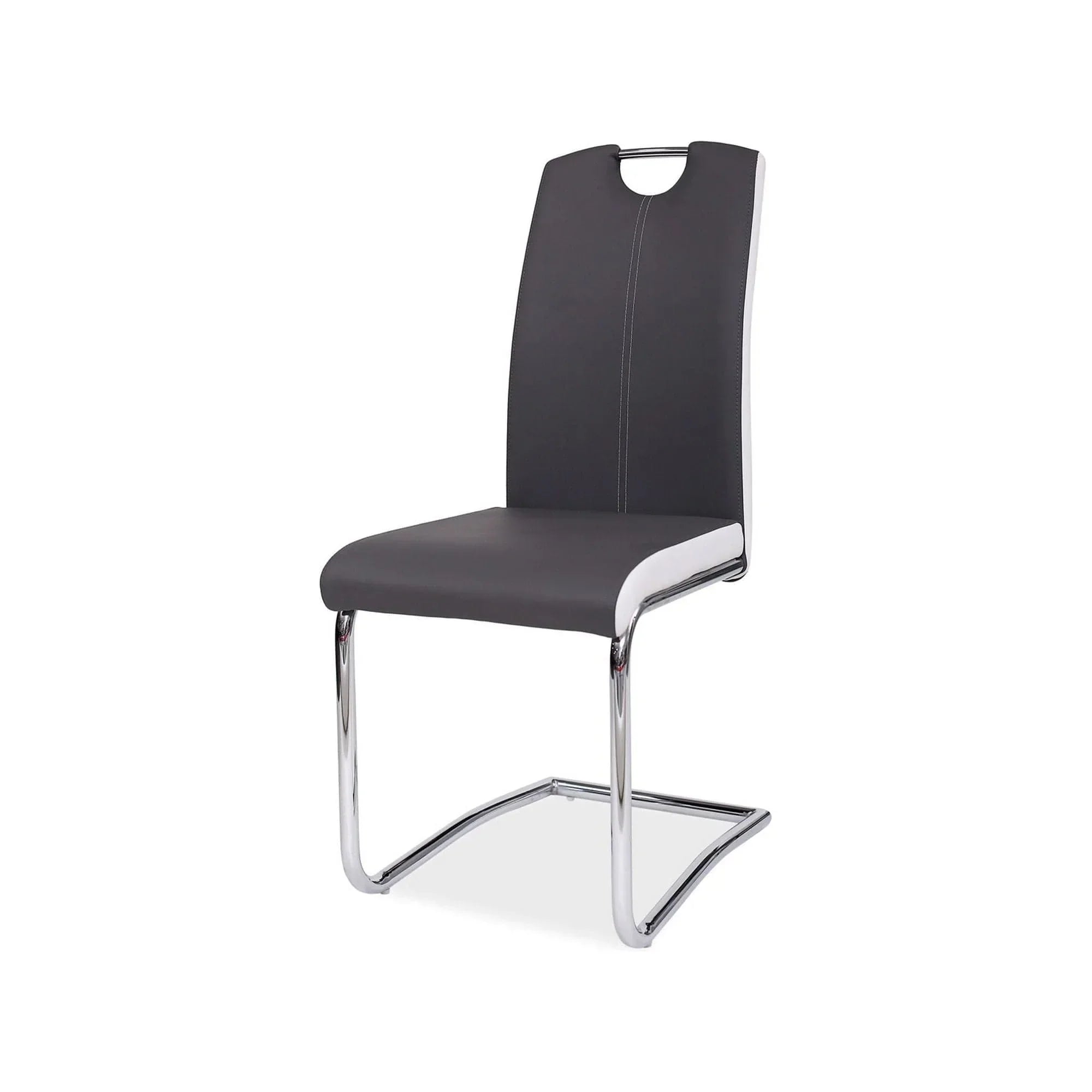 Scaun DETROIT OCN-27492, gri/alb