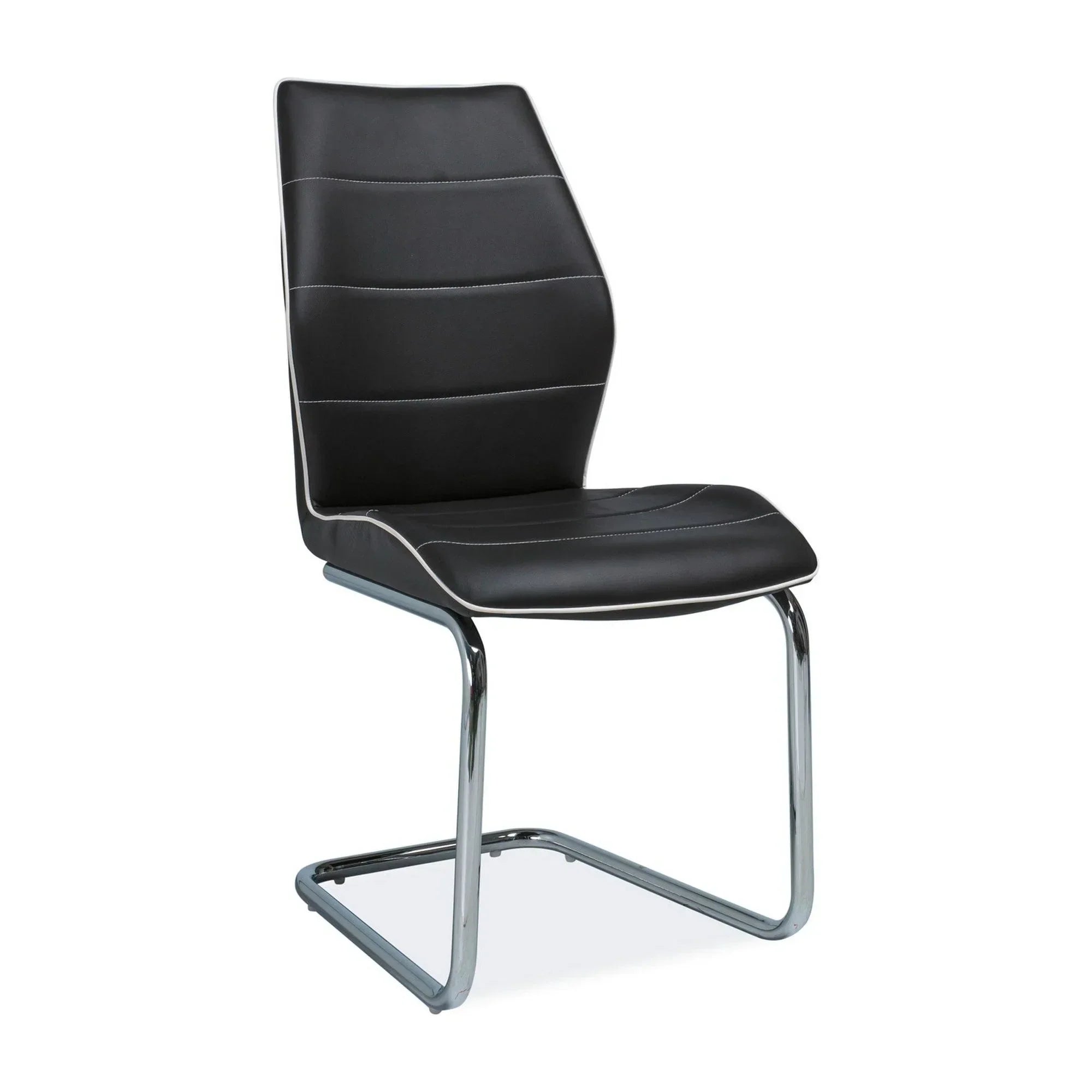 Scaun DETROIT OCN-27499, negru/crom