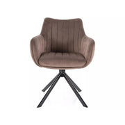 Scaun DETROIT OCN-38530, cappuccino/negru