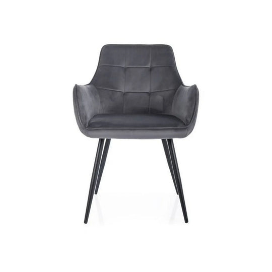 Scaun DETROIT OCN-38548, gri/negru