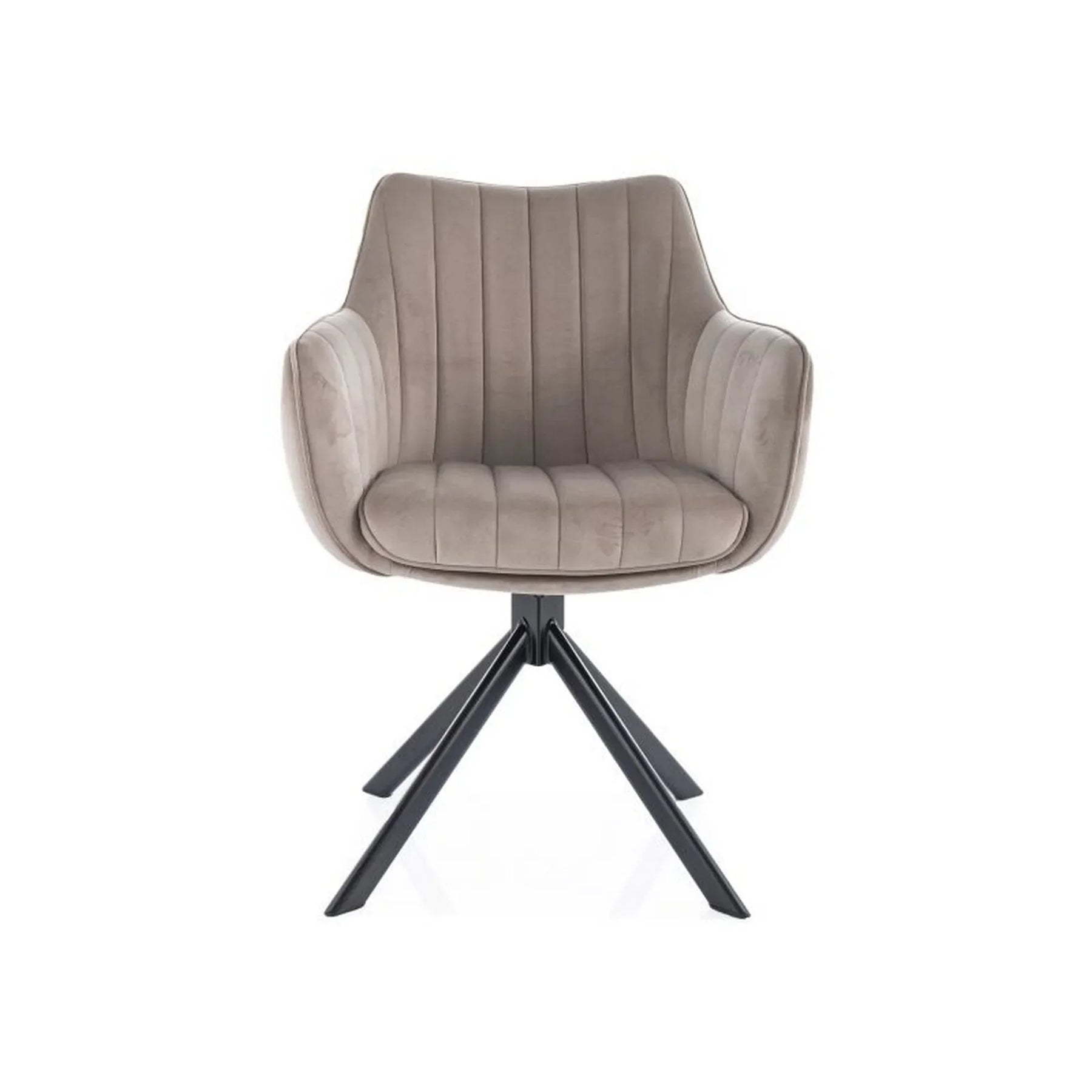 Scaun DETROIT OCN-38562, bej inchis/negru