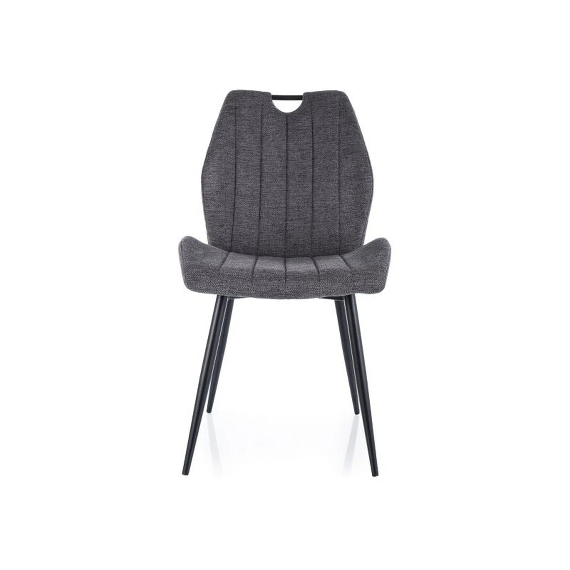 Scaun DETROIT OCN-38566, gri inchis/negru