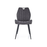 Scaun DETROIT OCN-38566, gri inchis/negru