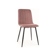 Scaun DETROIT OCN-38573, roz antic/negru