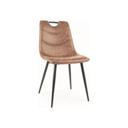 Scaun DETROIT OCN-38575, maro/negru mat