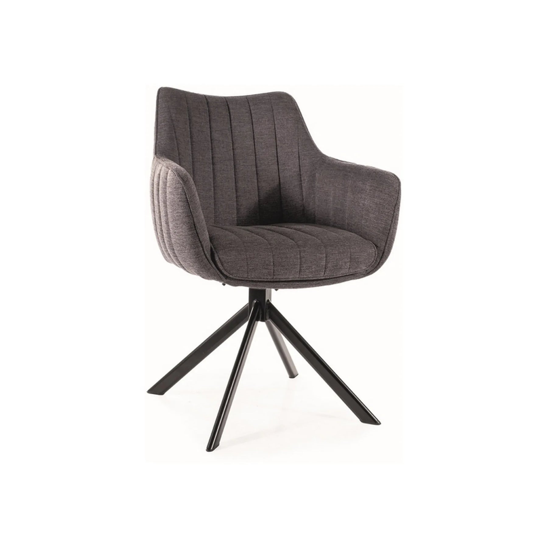 Scaun DETROIT OCN-38576, gri inchis/negru