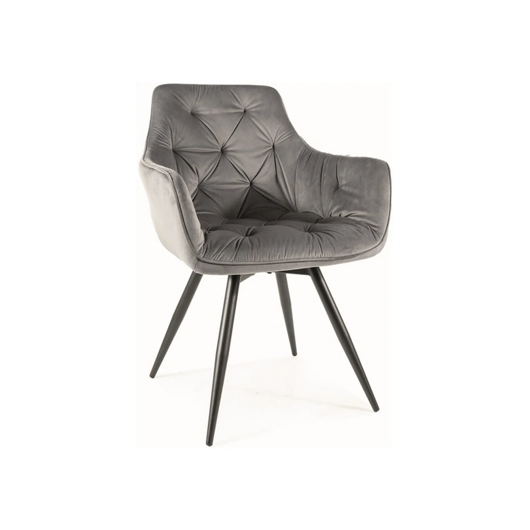 Scaun DETROIT OCN-38592, gri/negru